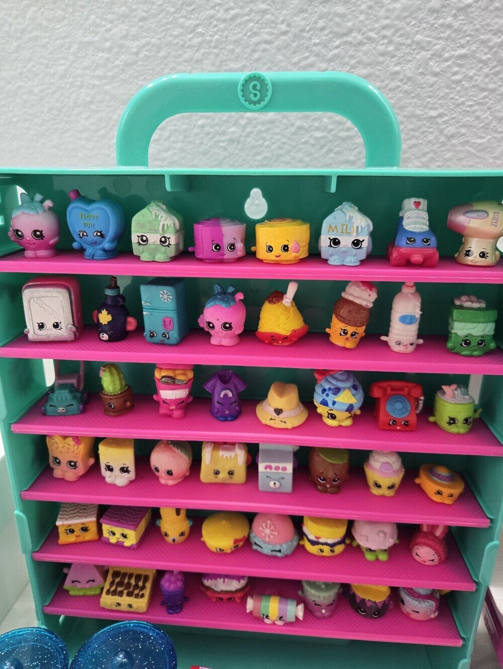 Ginormous OG Shopkins Playset Bundle with Pink, Teal and White Accessories - Picture 13 of 16
